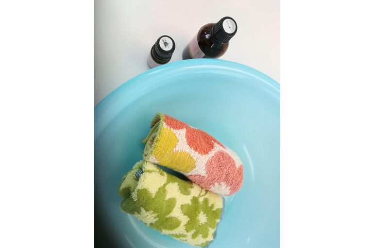 冷シップつくり